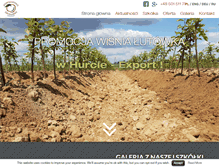 Tablet Screenshot of drzewkaowocowe.com